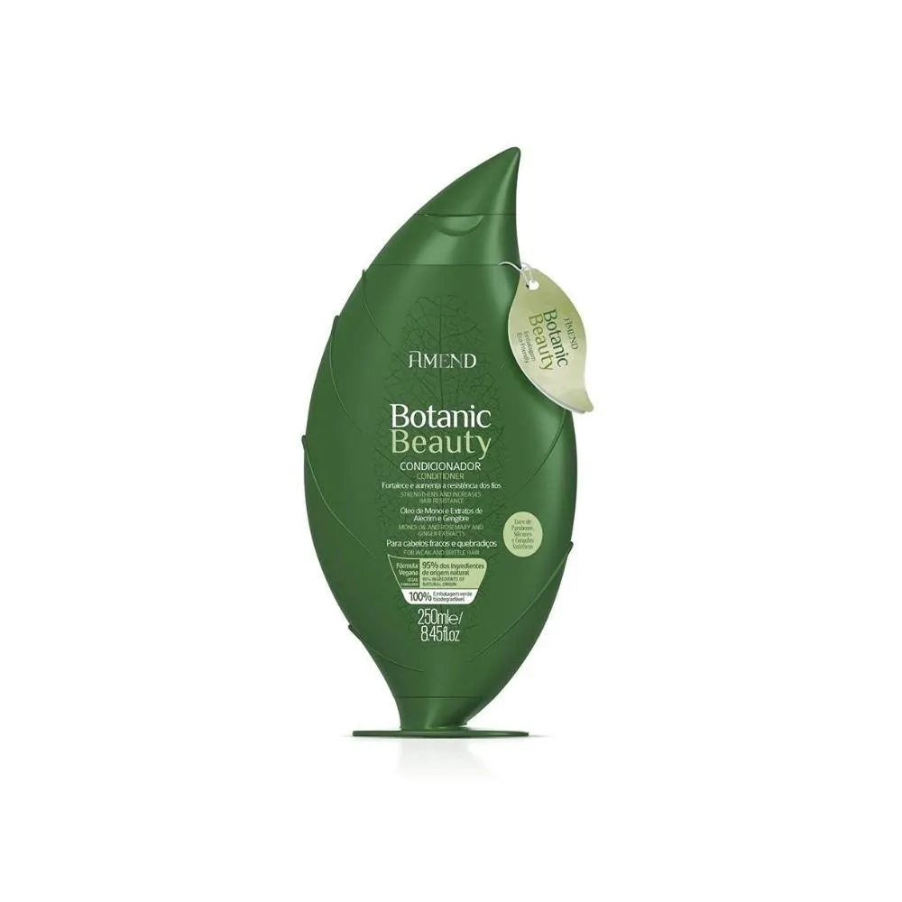 COND AM BOTANIC BEAUTY FORTALEC 250ML VEGANA ORGANICA -