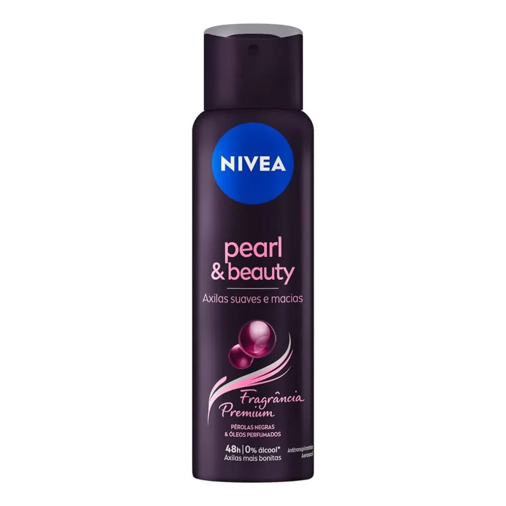 DESODORANTE NIVEA AEROSOL BLACK PEARL 150ML