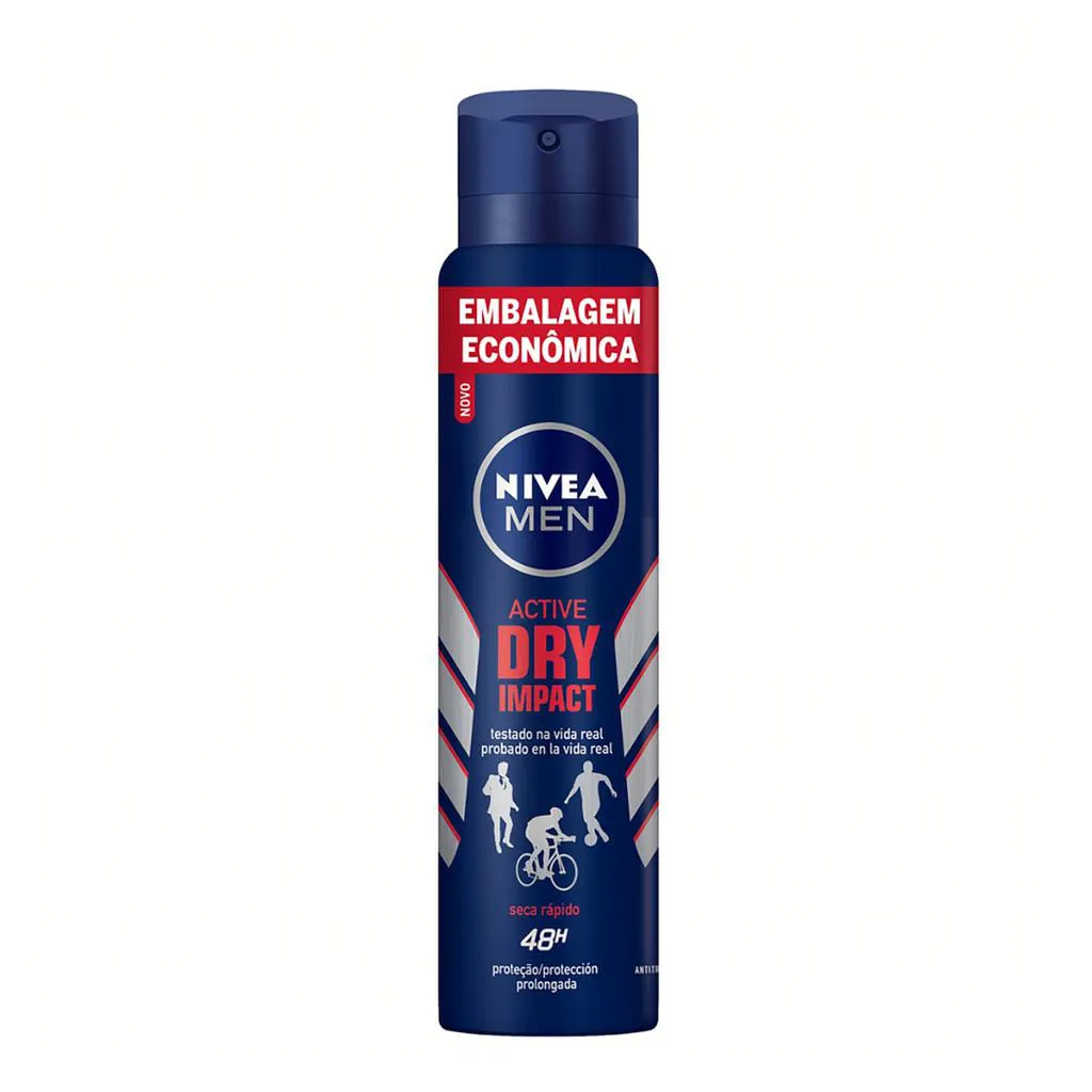 DESODORANTE NIVEA AEROSOL MEN DRY IMPACT 200ML
