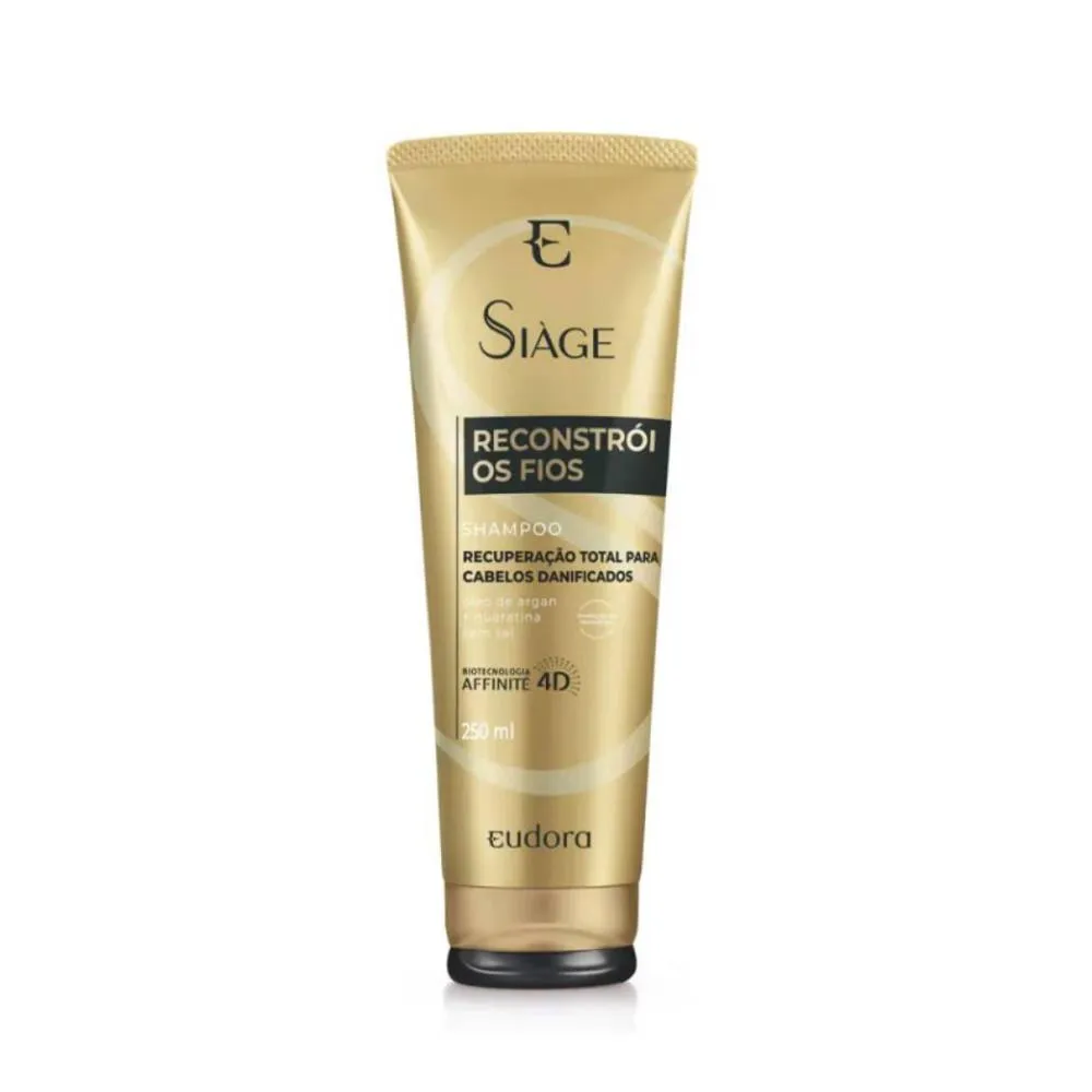 SIAGE SHAMPOO RECONSTROI OS FIOS 250ML -