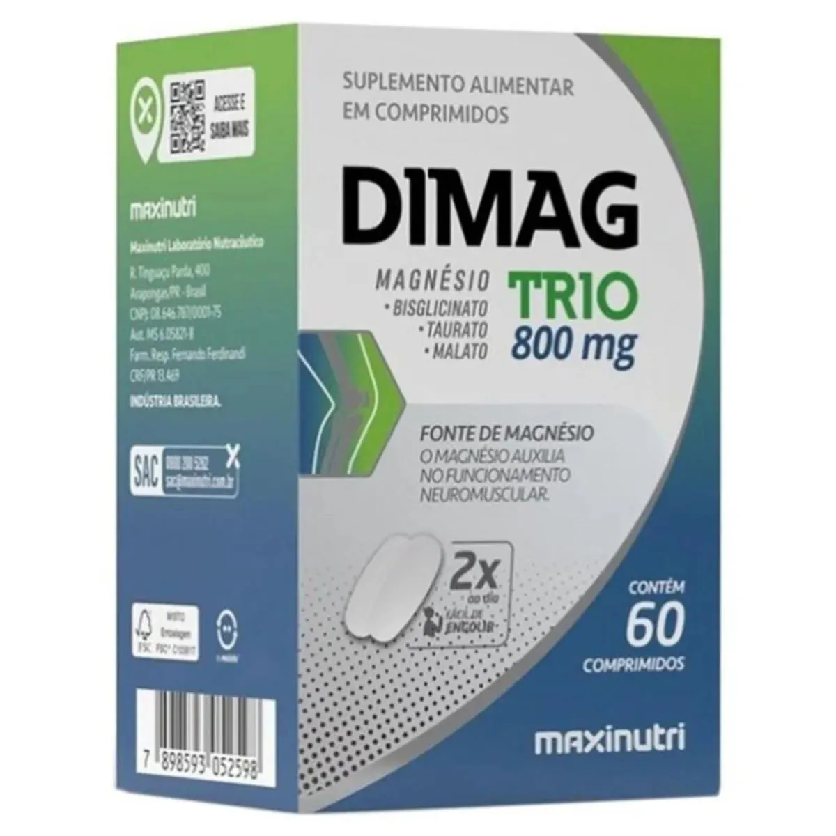 DIMAG 800MG C60 MAXINUTRI