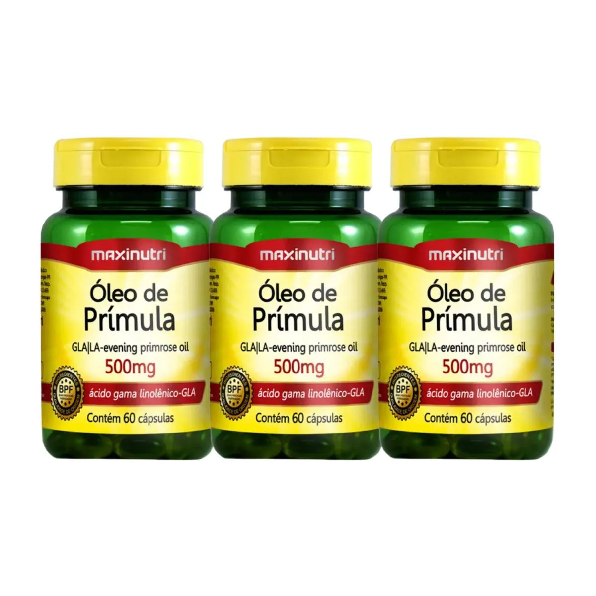 KIT C3 SUPLEMENTO ÓLEO DE PRíMULA SAúDE DA PELE – MAXINUTRI