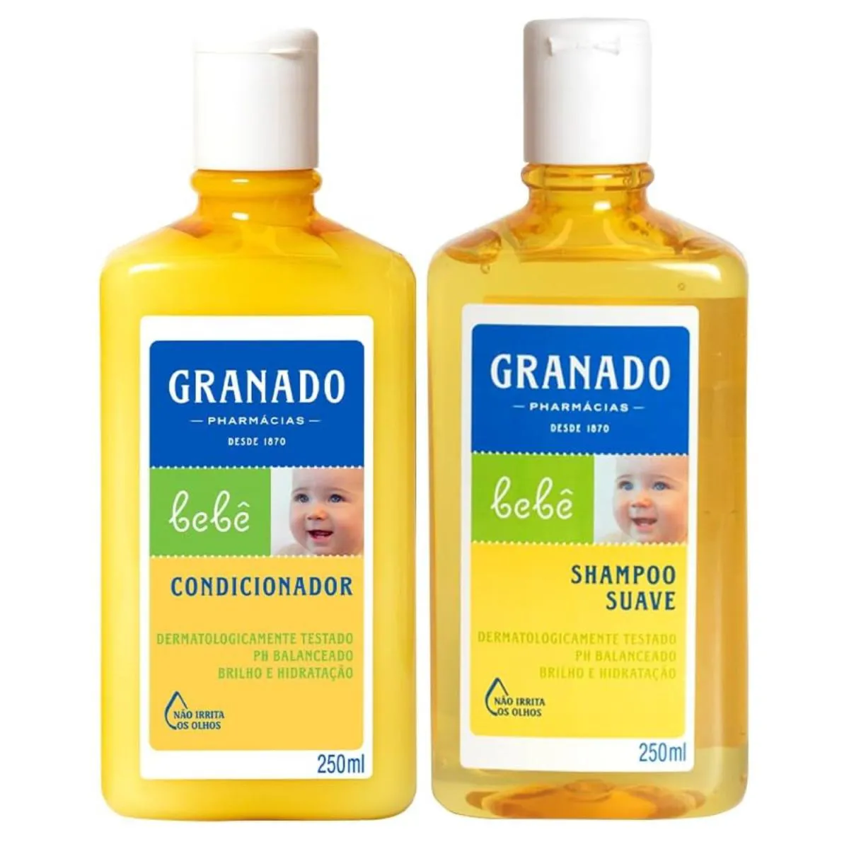 KIT SHAMPOO E CONDICIONADOR BEBê 250ML – GRANADO