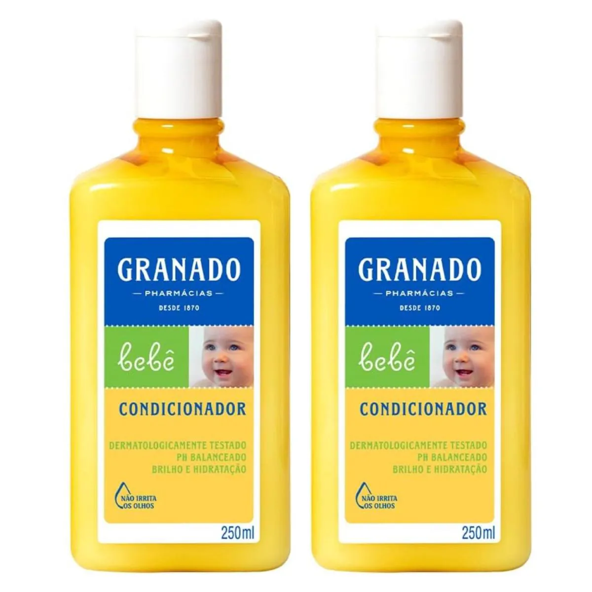 KIT C2 CONDICIONADOR BRILHO HIDRATAçãO BEBê 250ML – GRANADO