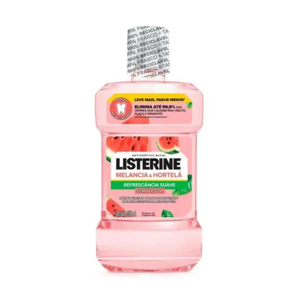 LISTERINE MELANCIA E HORTELA 500ML