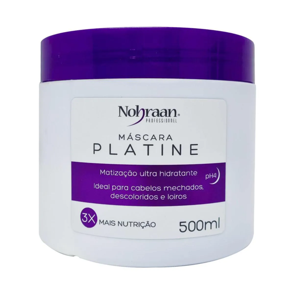 NOHRAAN MASC 500G PLATINE MELANGE