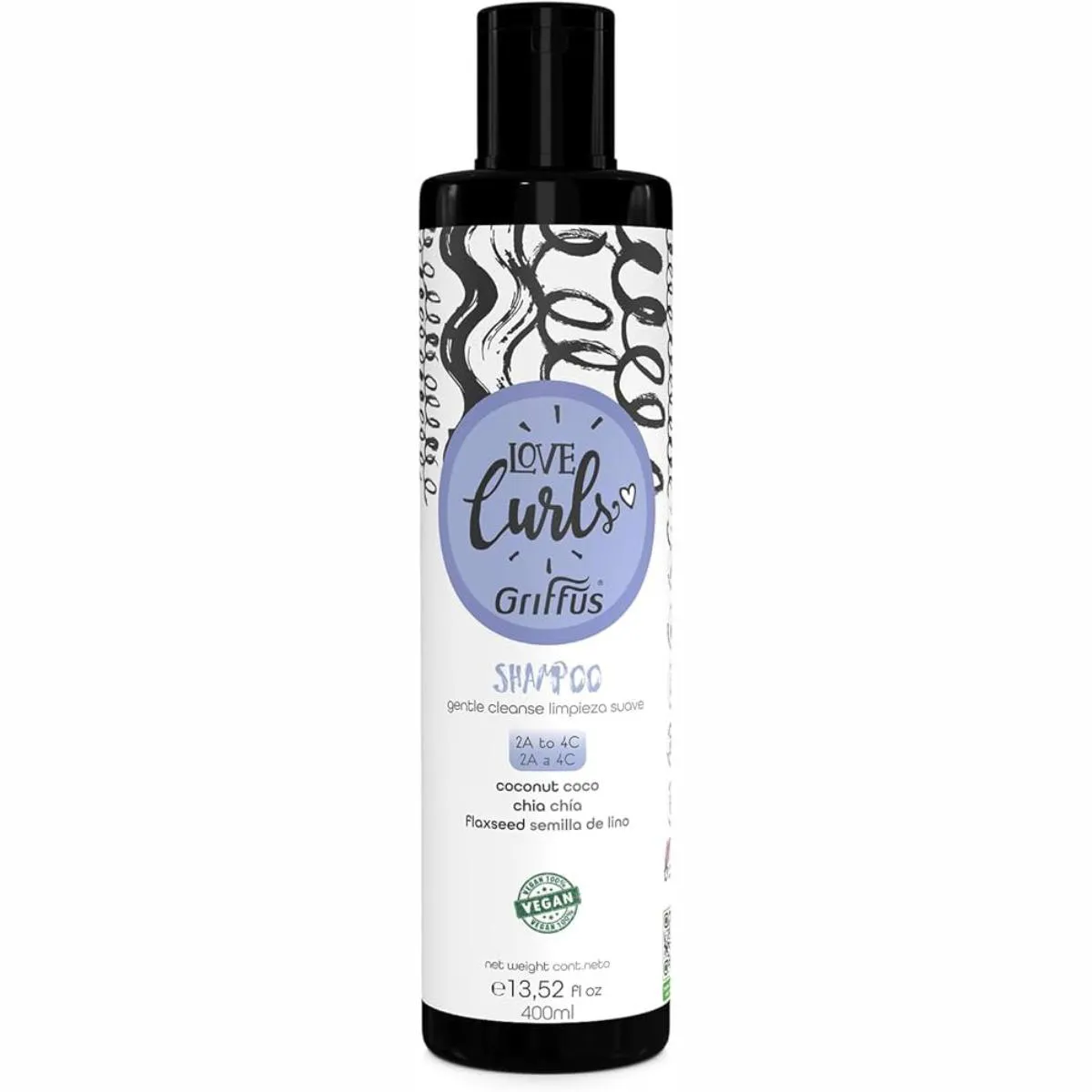 SHAMPOO GRIFFUS AMO CACHOS 400ML