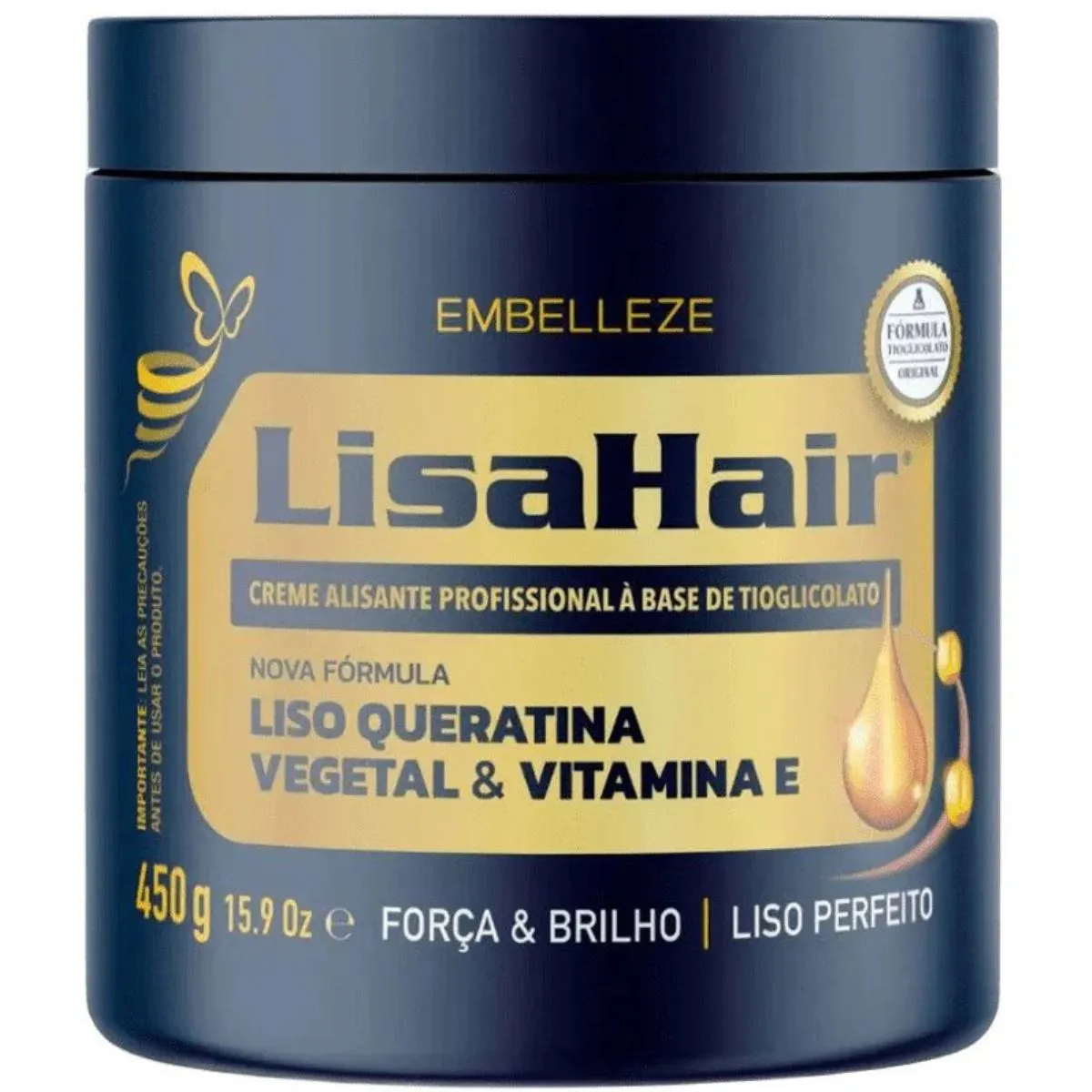 ALISANTE EMBELLEZE LISA HAIR LISO QUERATINA 550G