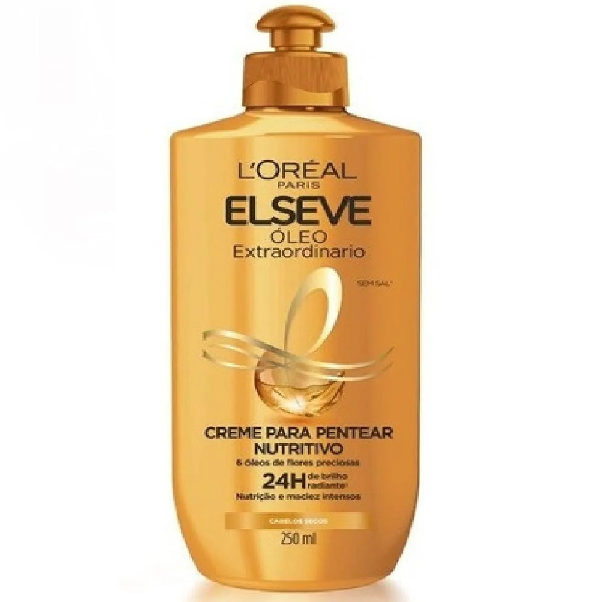 CREME PARA PENTEAR ELSEVE ÓLEO EXTRAORDINáRIO NUTRIçãO INTENSA LOREAL PARIS 250ML
