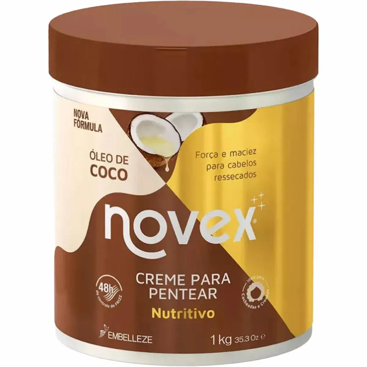 CREME PARA PENTEAR NOVEX ÓLEO DE COCO NUTRITIVO 1KG
