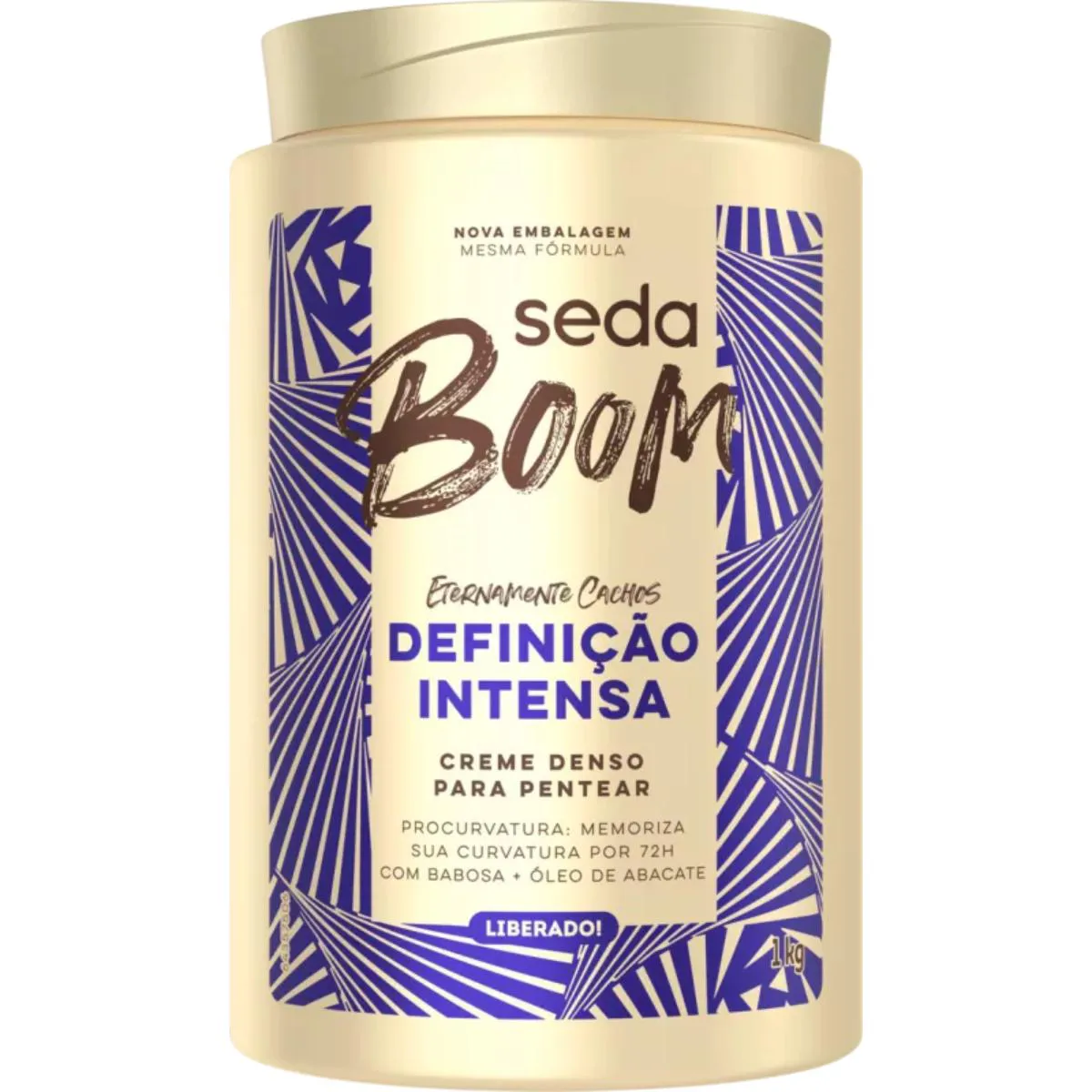 CREME PARA PENTEAR SEDA BOOM DEFINIçãO INTENSA 1KG
