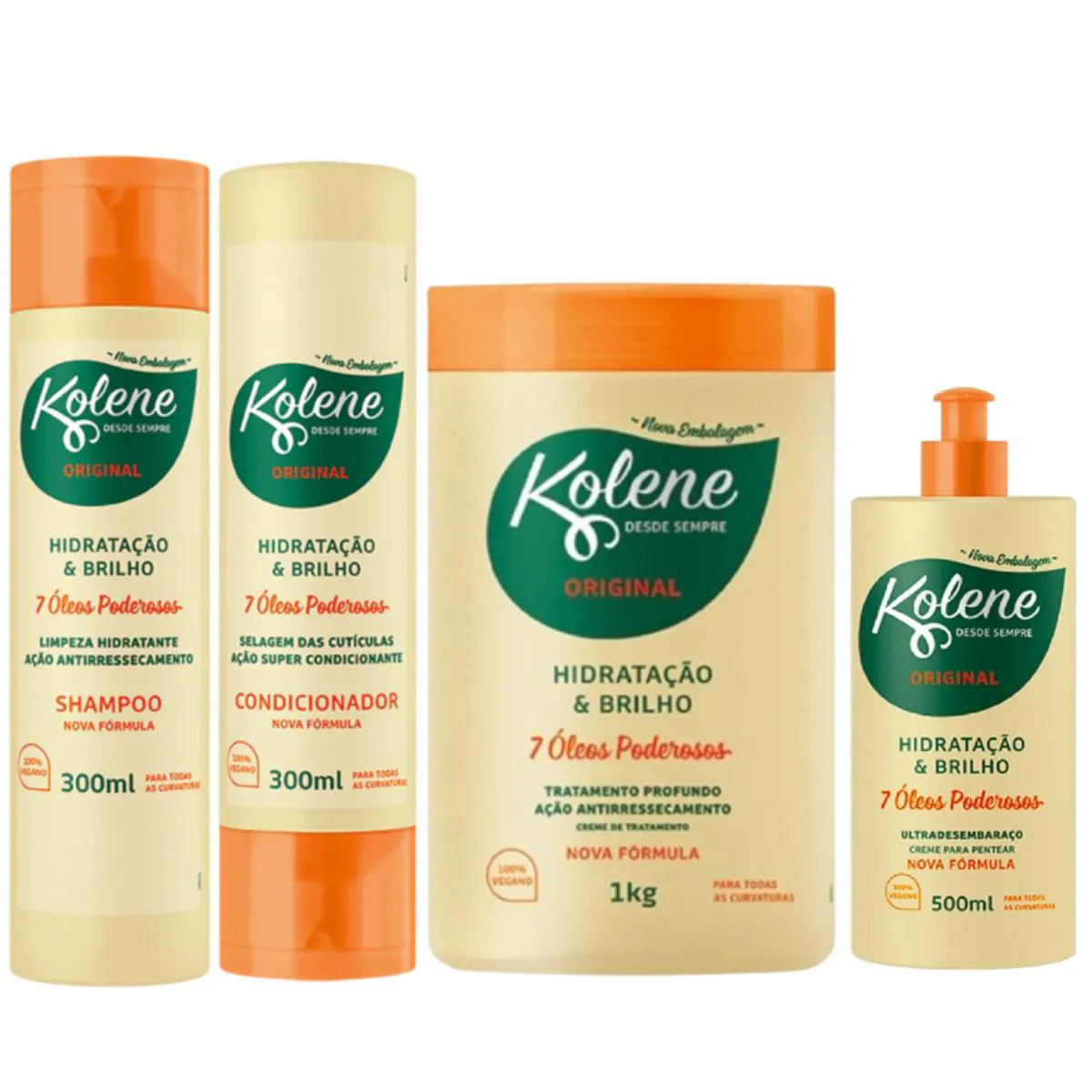 KIT KOLENE ORIGINAL 4 ITENS