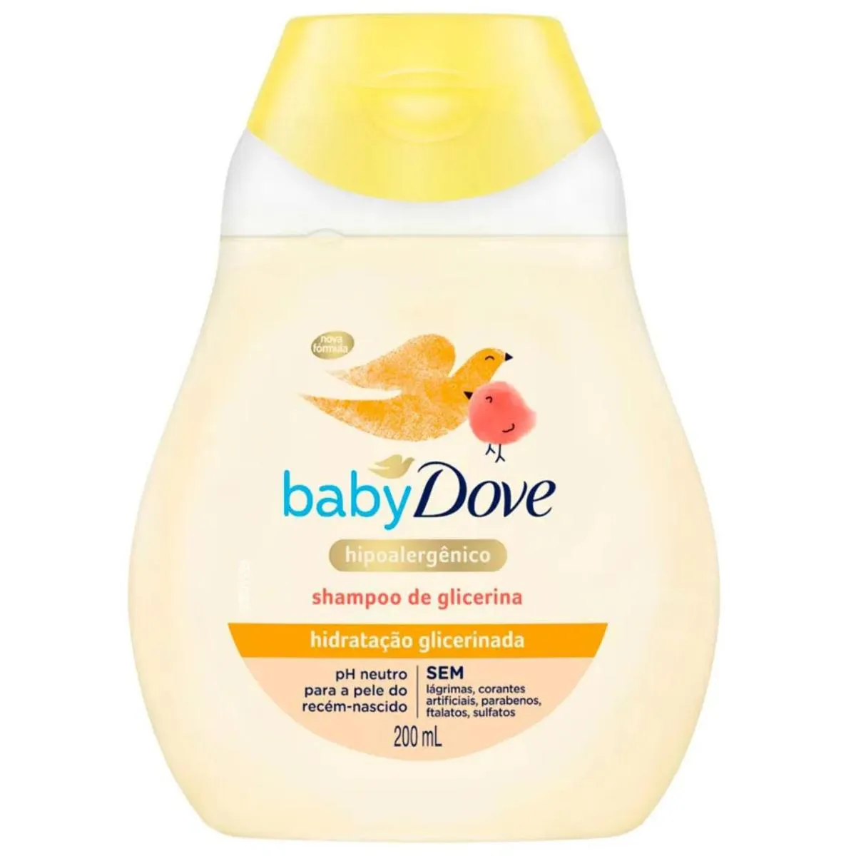 SHAMPOO DOVE BABY HIDRATAçãO GLICERINADA 200ML