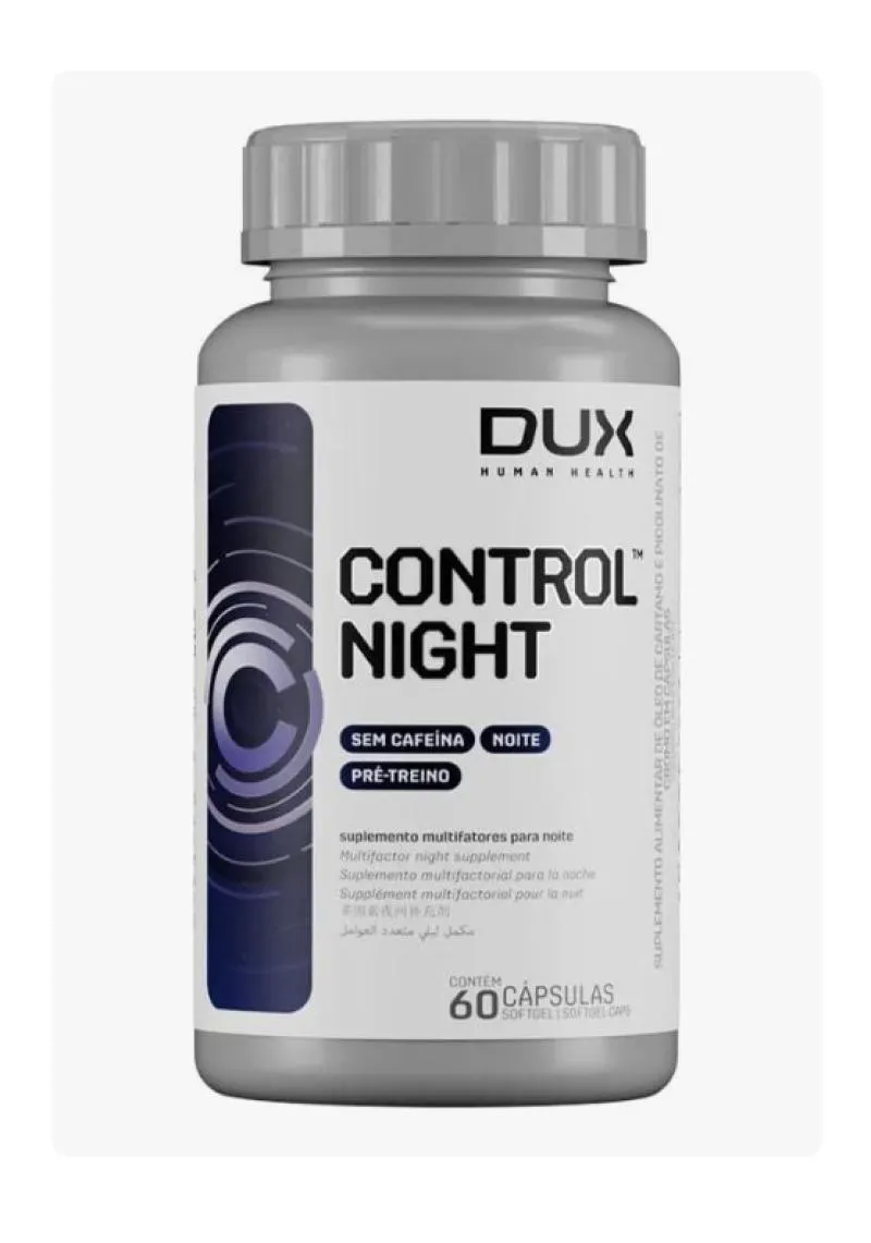 CONTROL NIGHT - POTE 60 CáPSULAS DUX NUTRITION