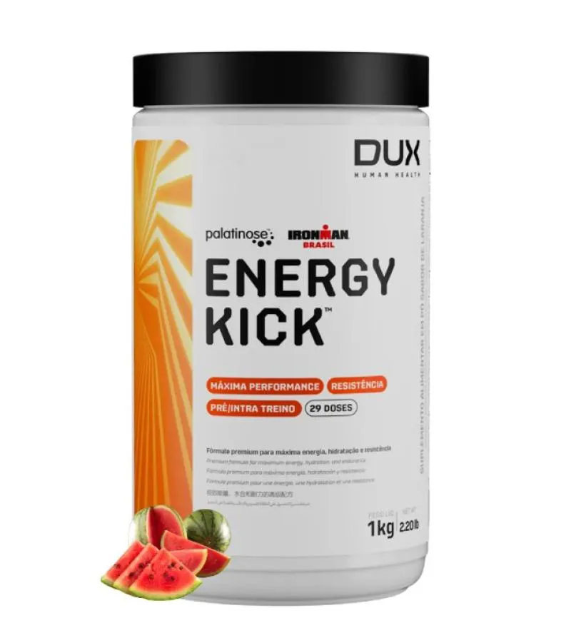ENERGY KICK PRé E INTRA TREINO 1KG SABOR MELANCIA - DUX NUTRITION