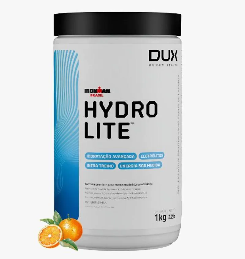 HYDROLITE POTE 1KG REPOSITOR HIDROELETROLíTICO DUX SABOR LARANJA