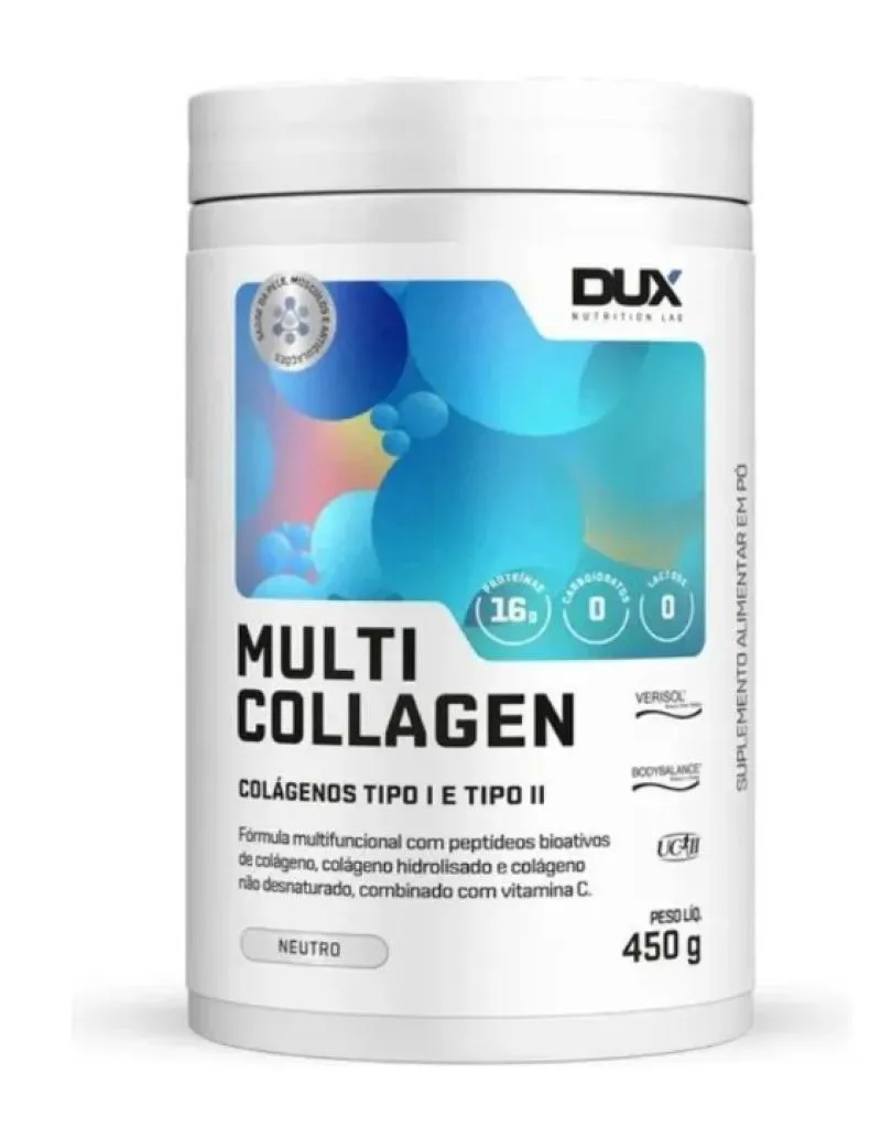 MULTI COLLAGEN SABOR NEUTRO - 450G DUX HUMAN HEALTH