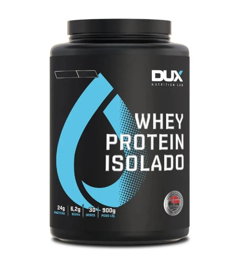 WHEY PROTEIN ISOLADO DUX NUTRITION - POTE 900G SABOR CAPPUCCINO