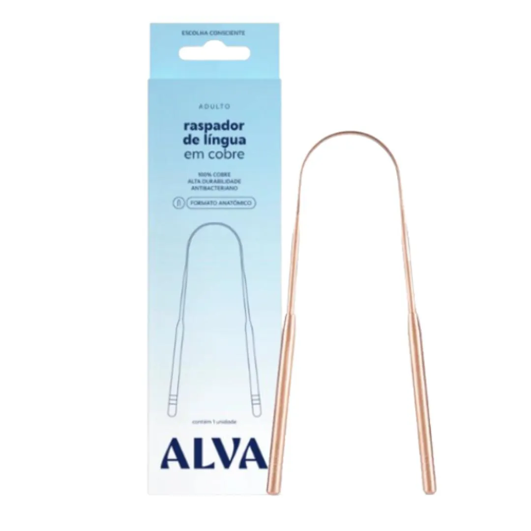 ALVA RASPADOR DE LíNGUA ANTIBACTERIANO