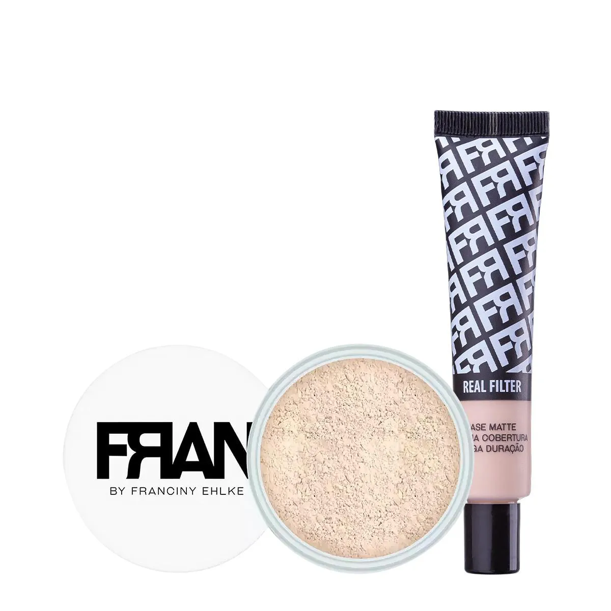 KIT FRAN BY FRANCINY EHLKE C-01 REAL FILTER POWDER (2 PRODUTOS)