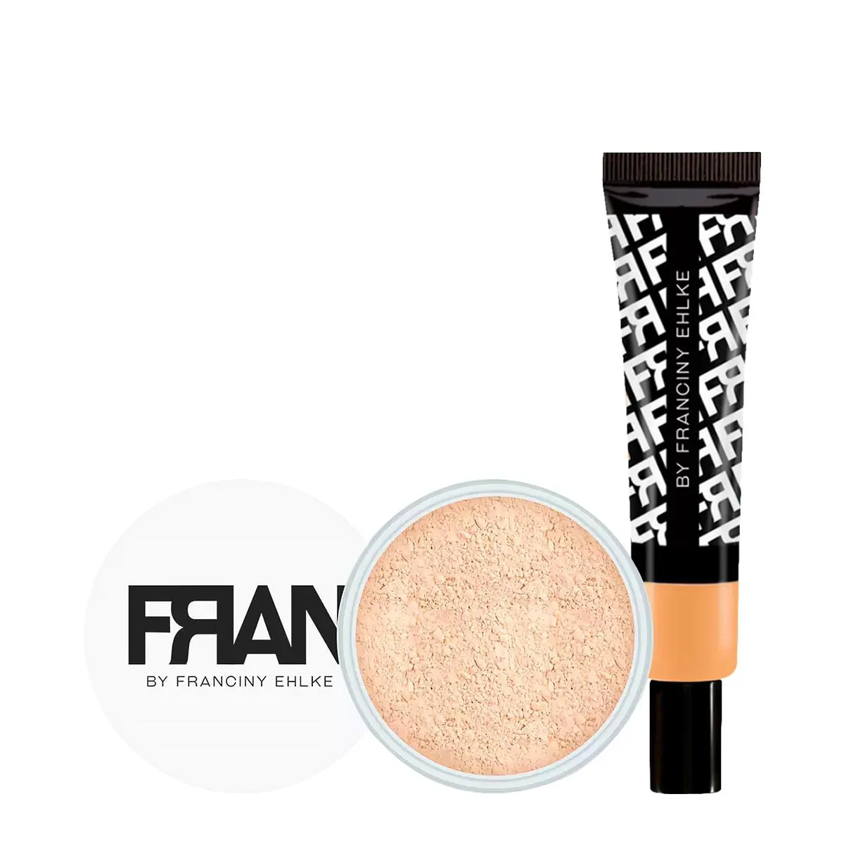 KIT FRAN BY FRANCINY EHLKE M-01 LOOK MATTE SEM POROS (2 PRODUTOS)