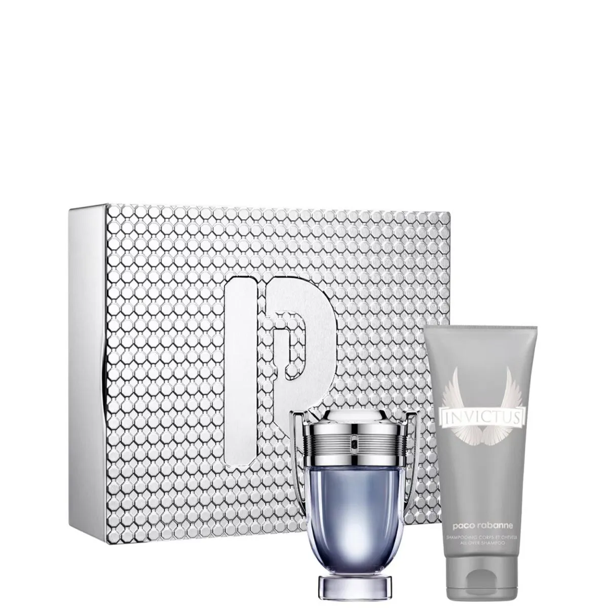 PACO RABANNE INVICTUS EAU DE TOILETTE 100ML  SHAMPOO 100ML