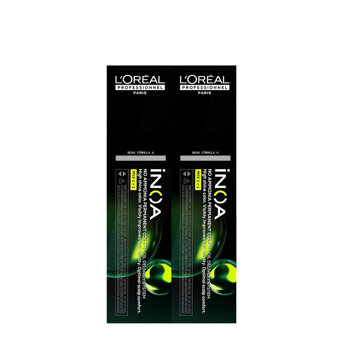 KIT L'ORéAL PROFESSIONNEL INOA 6 LOURO ESCURO - COLORAçãO 60G (2 UNIDADES)