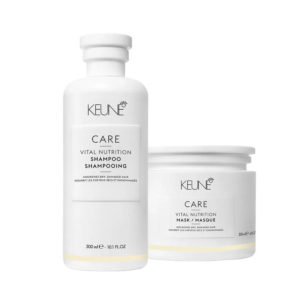 KIT KEUNE CARE VITAL NUTRITION DUPLA LITRO (2 PRODUTOS)