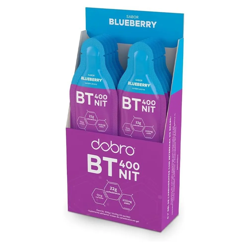 BT NITRATO GEL DOBRO BLUEBERRY (10 SACHêS) - DOBRO