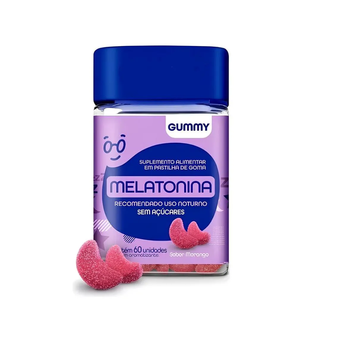 SUPLEMENTO MELATONINA FINI 60 GOMAS MORANGO - DR. GOOD