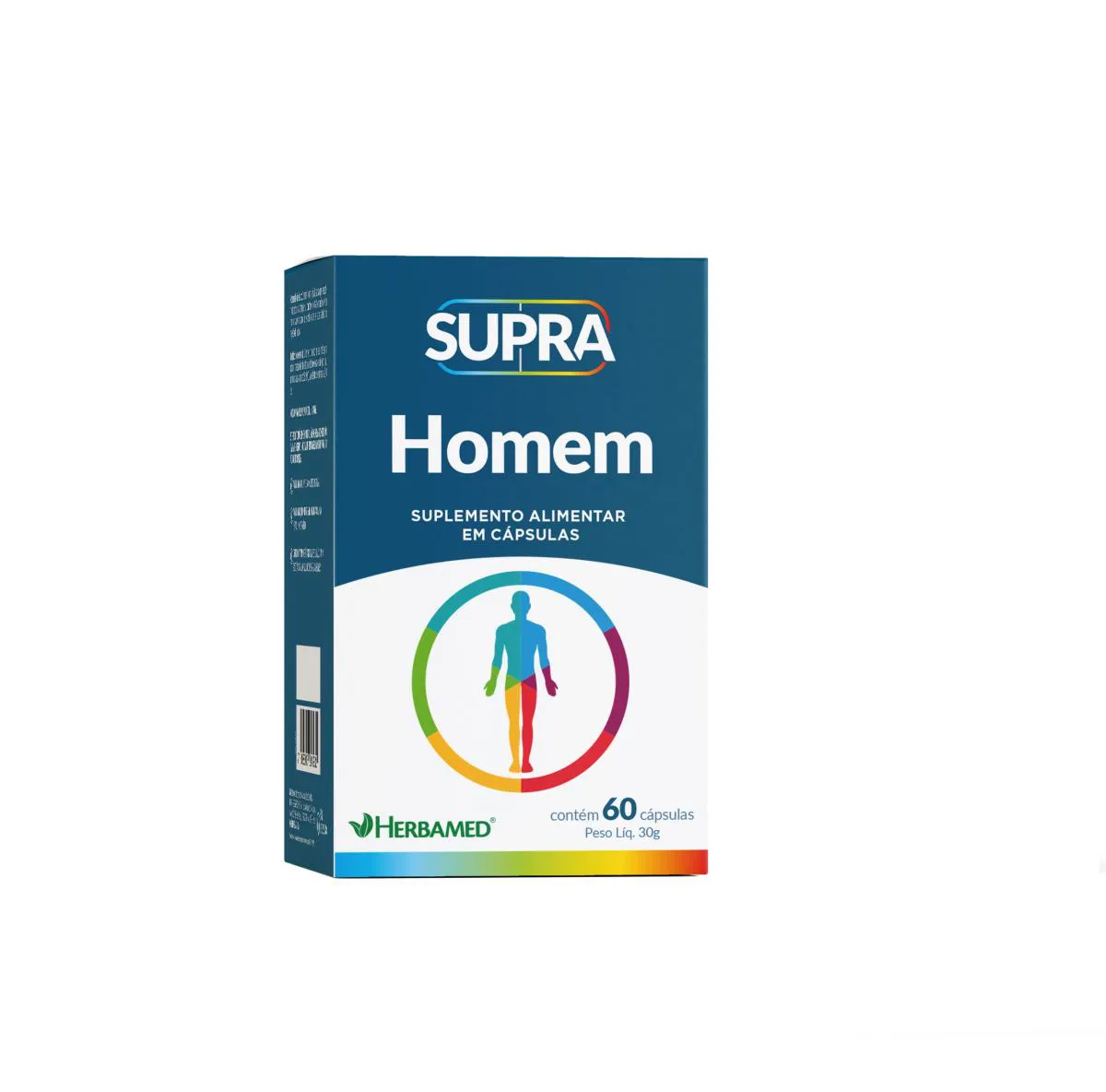 SUPRA HOMEM SUPLEMENTO ALIMENTAR 60 CáPS. - HERBAMED