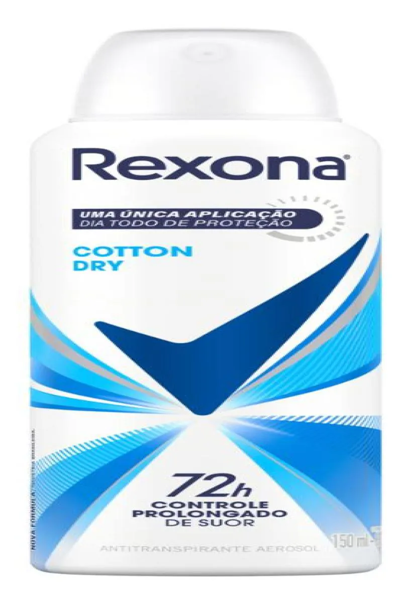 DESODORANTE REXONA AEROSOL COTTON DRY 150 ML