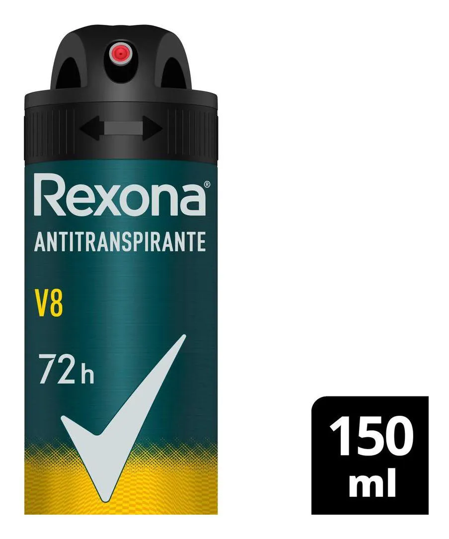 DESODORANTE REXONA AEROSOL V8 150ML