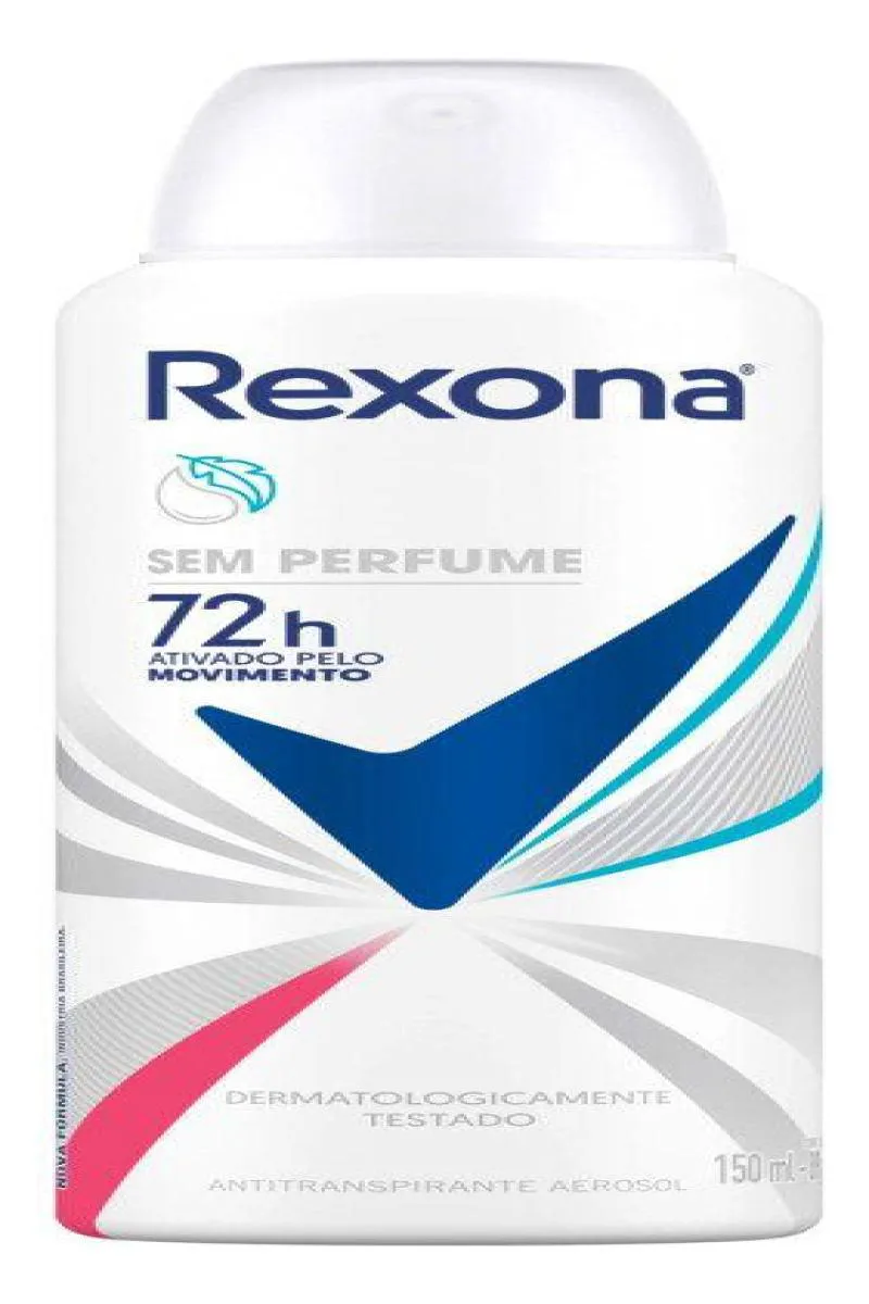 DESOSORANTE AEROSOL REXONA SEM PERFUME 150ML