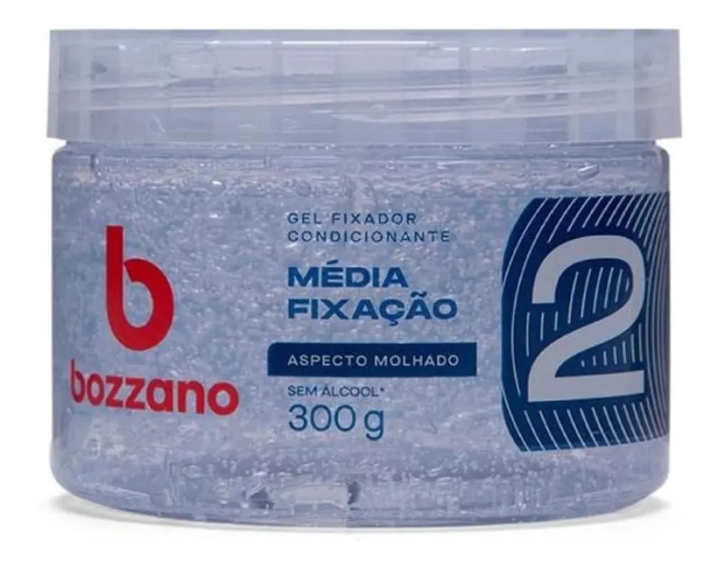 GEL BOZZANO FIXADOR FATOR 2 MéDIA FIXAçãO 300G