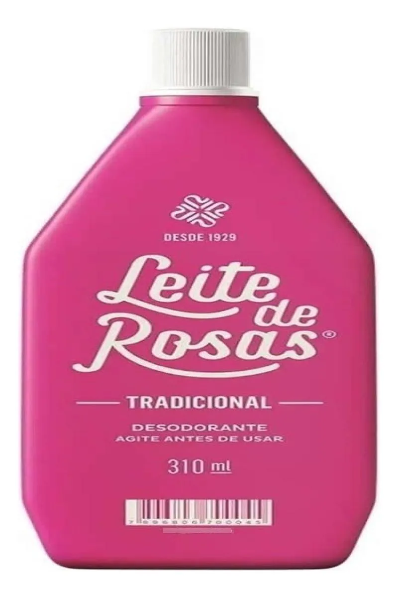 LEITE DE ROSAS TRADICIONAL 310ML FRAGRâNCIA LEITE DE ROSAS