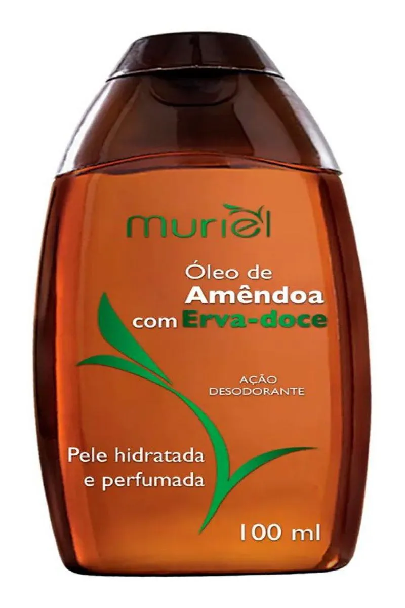 ÓLEO CORPORAL AMêNDOAS COM ERVA DOCE 100ML MURIEL