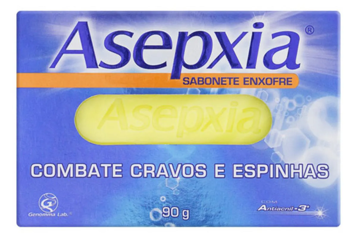 SABONETE ASEPXIA BARRA 80G Enxofre