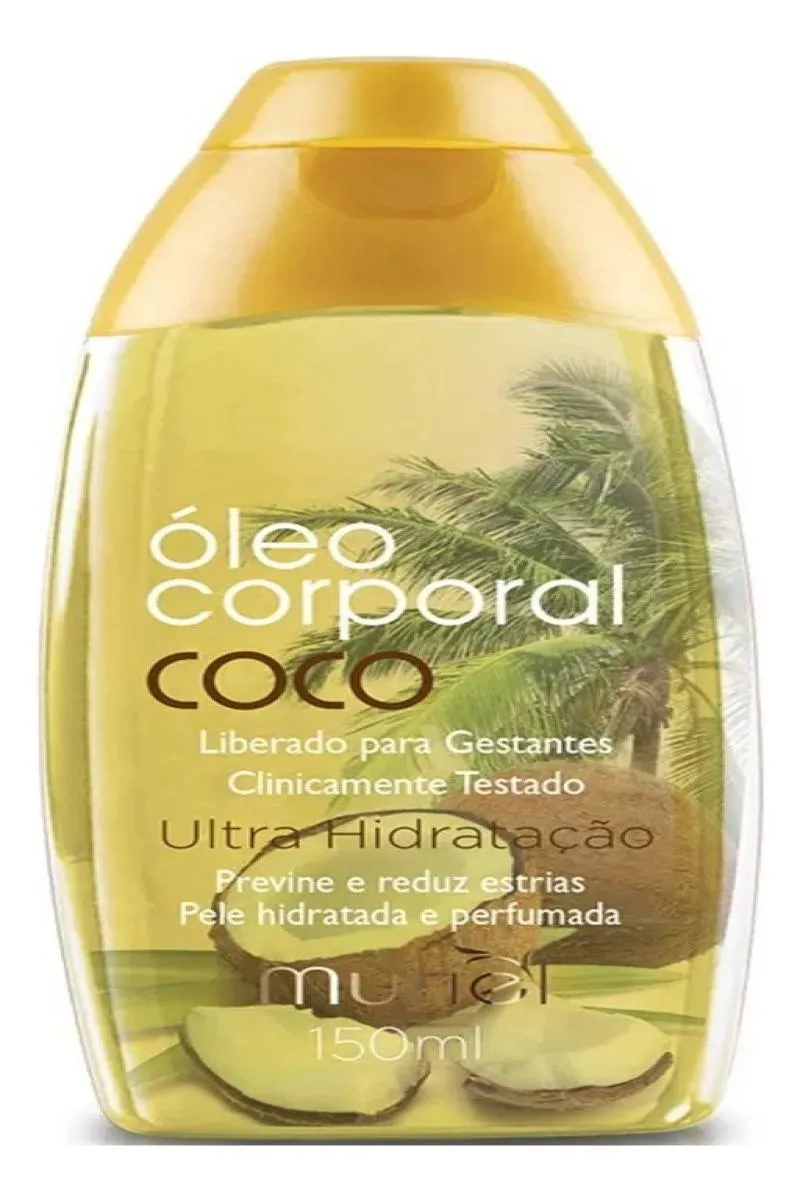 ÓLEO DE COCO PARA O CORPO MURIEL 150ML