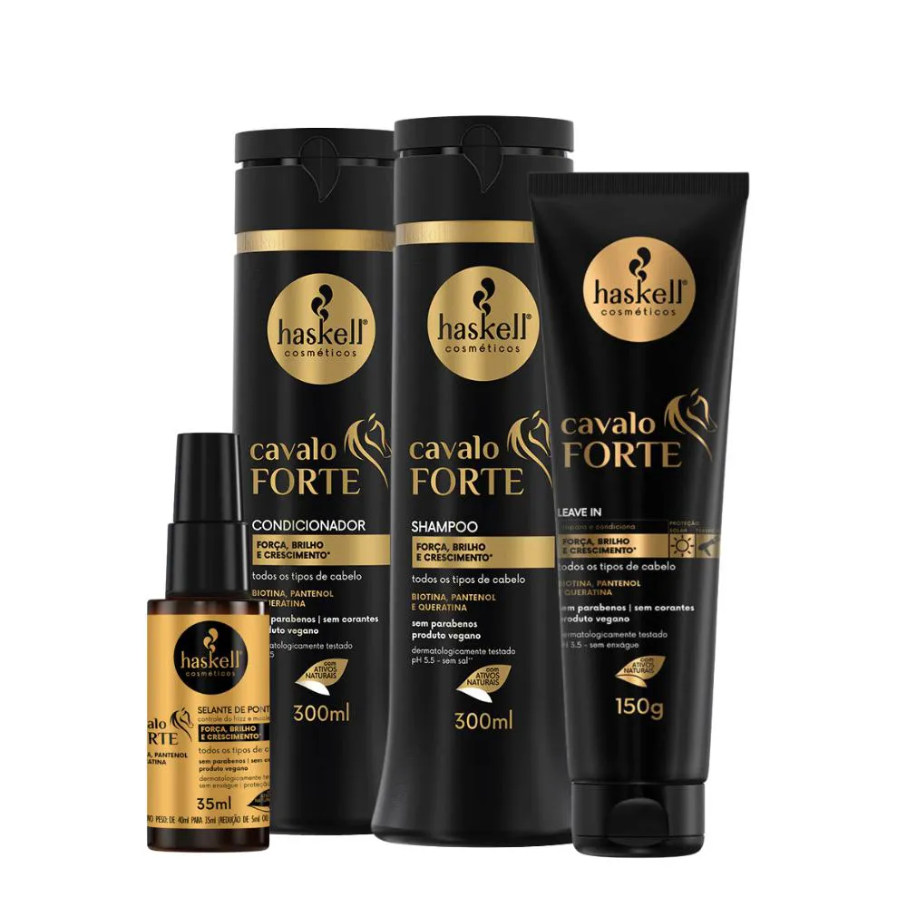 PRODUTOS PARA CRESCER CABELO HASKELL CAVALO FORTE