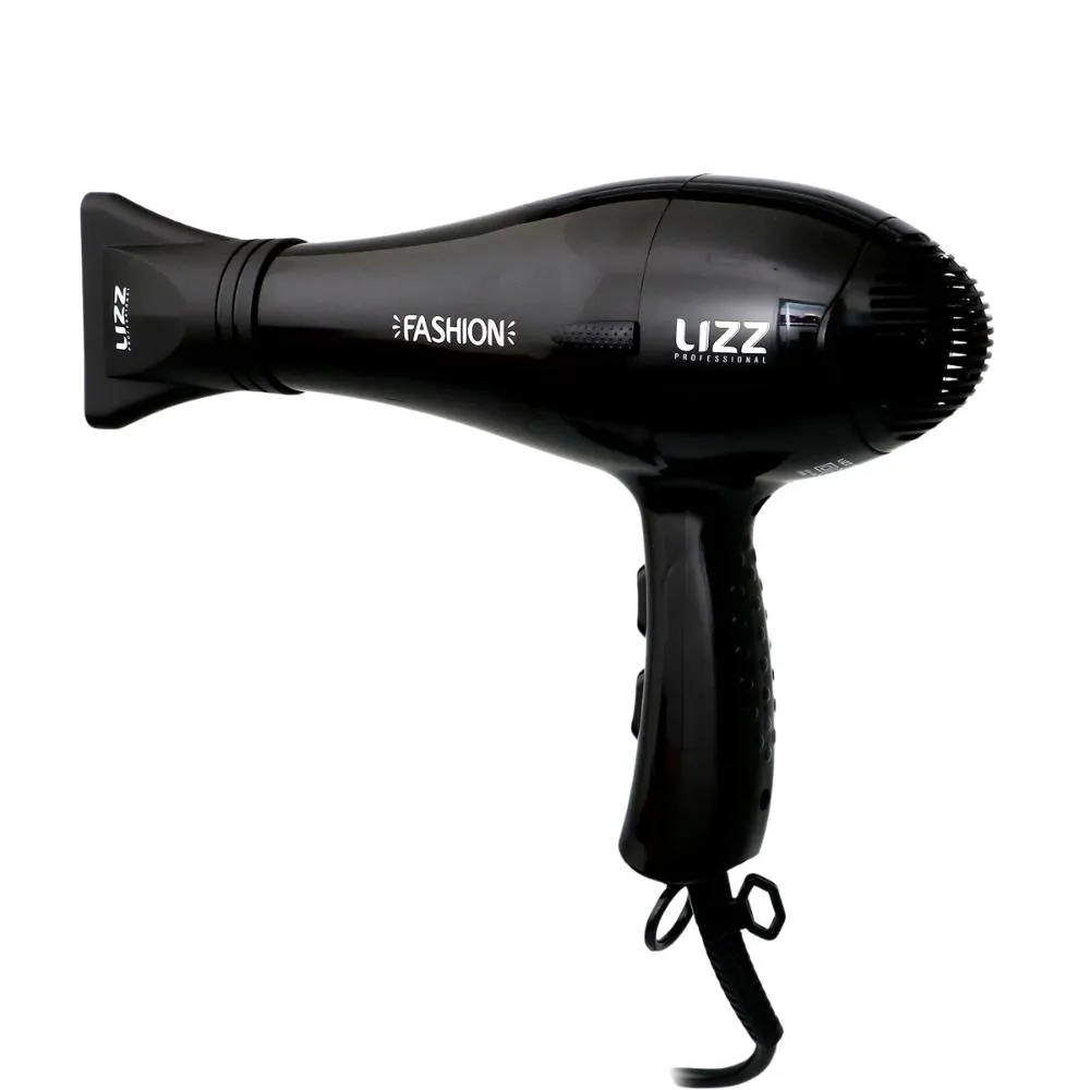 SECADOR DE CABELO LIZZ FASHION 2150W PRETO