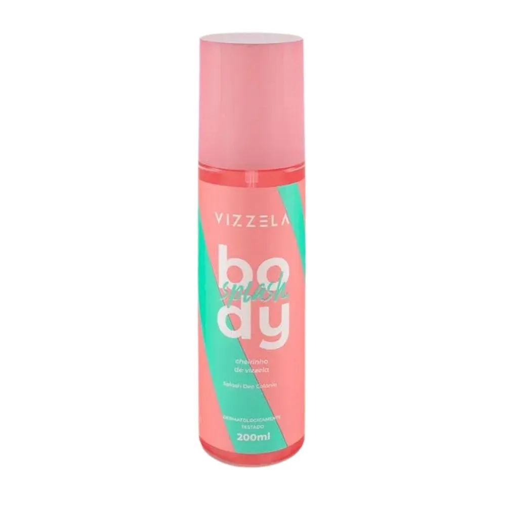 BODY SPLASH DEO COLôNIA CHEIRINHO DE VIZZELA 200ML