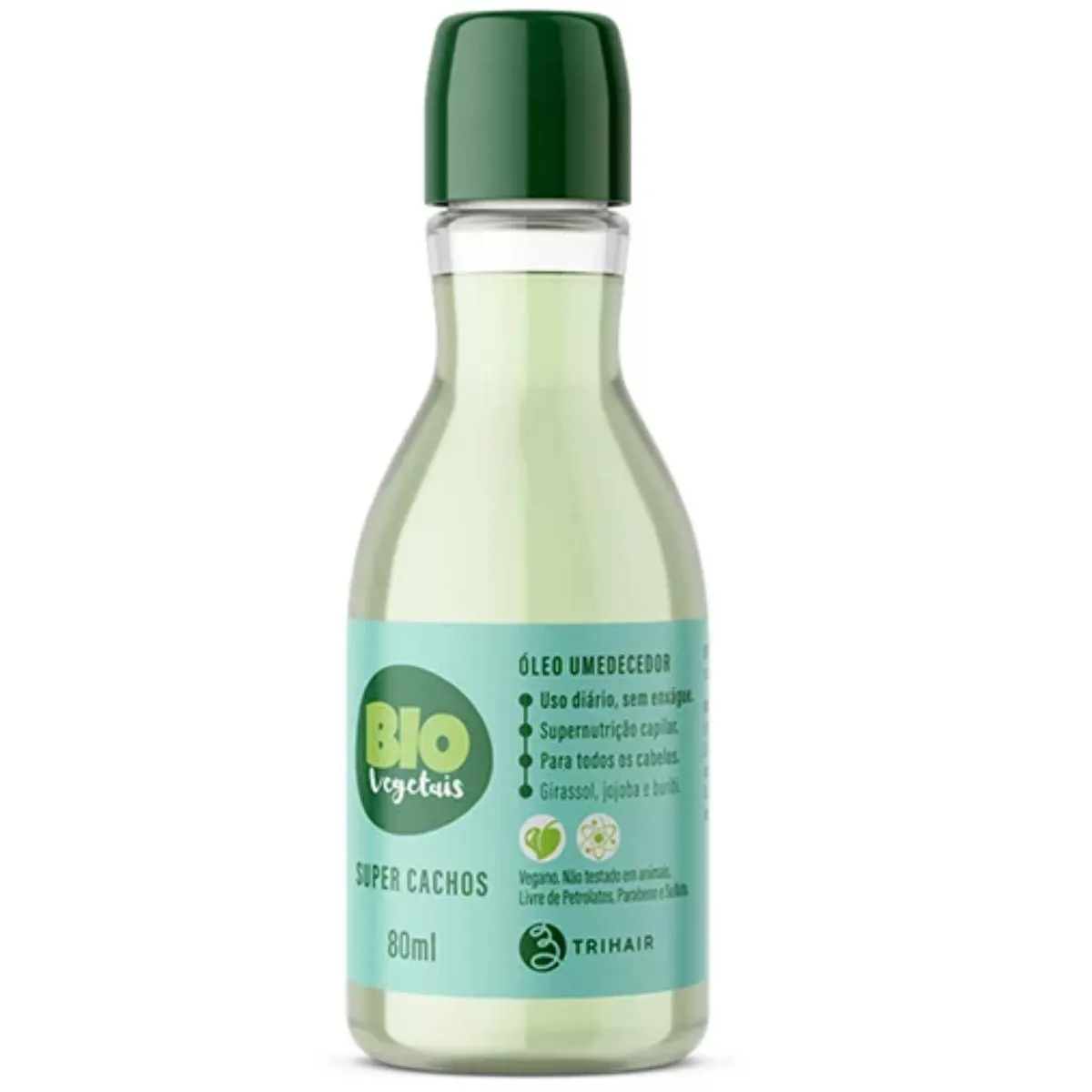ÓLEO UMECTANTE SUPER CACHOS 80ML - BIOVEGETAIS