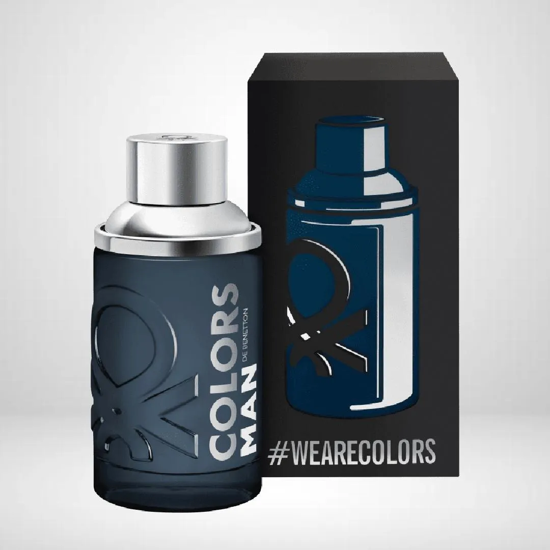 PERFUME COLORS MAN BLACK BENETON - MASCULINO - EAU DE TOILETTE 100ML