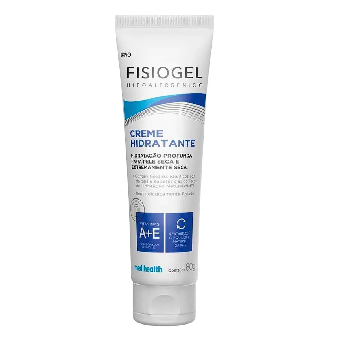 FISIOGEL CREME HIDRATANTE 60G - MEGALABS