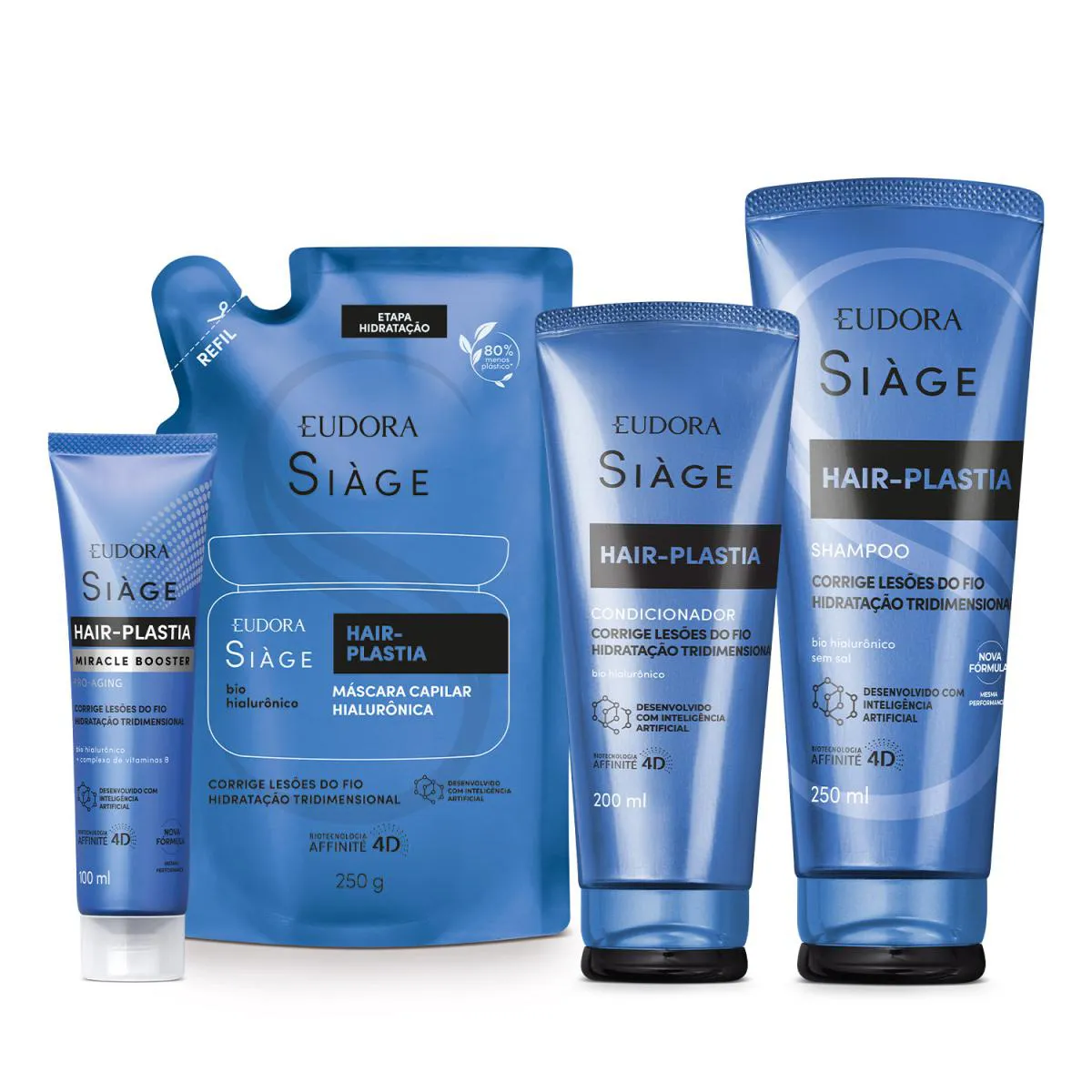 COMBO SIàGE HAIR-PLASTIA (4 ITENS)