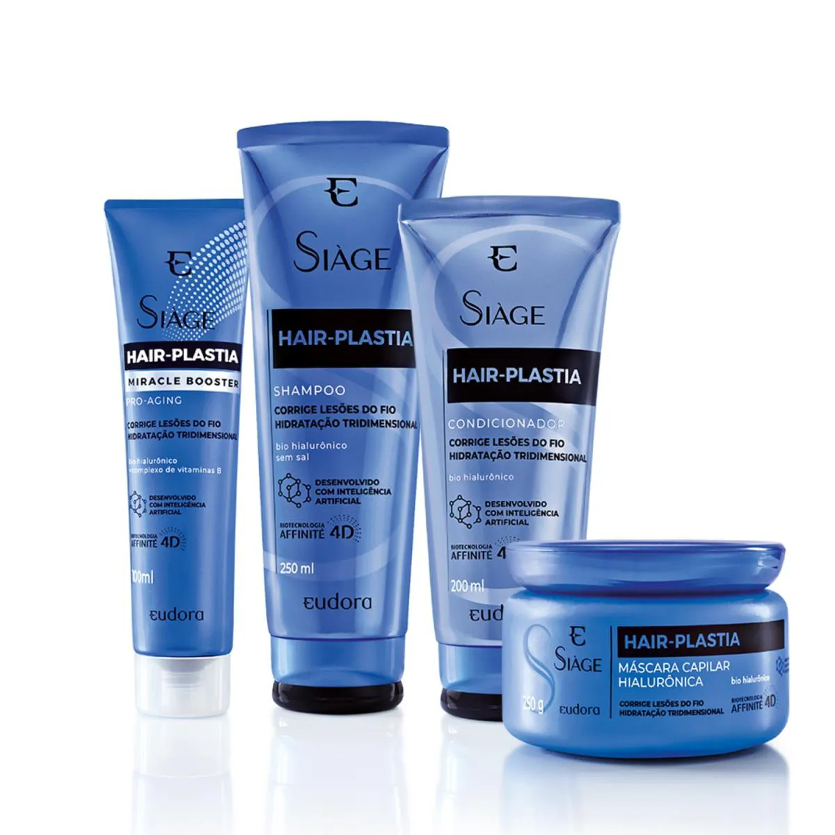 COMBO SIàGE HAIR-PLASTIA 4 ITENS