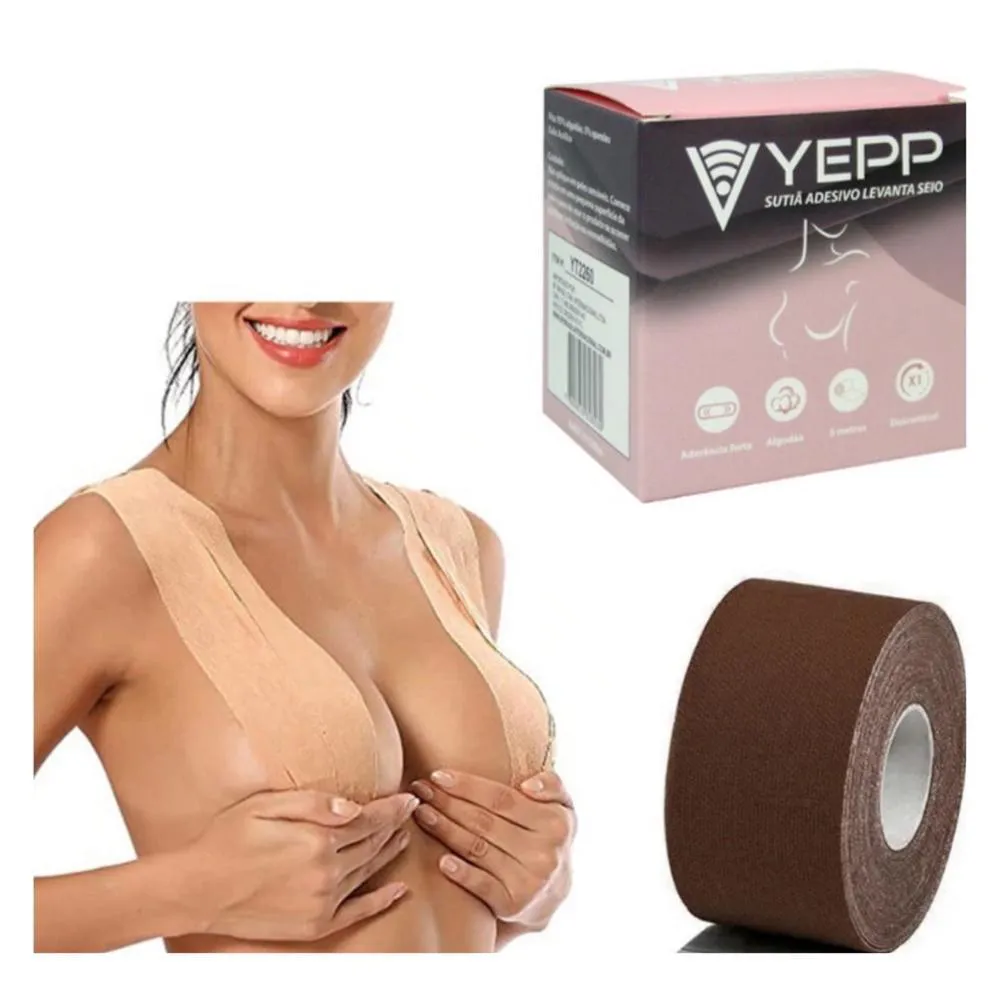 LEVANTA PEITO ADESIVO, SUTIã INVISíVEL, FITA PUSH UP, EFEITO SILICONE, BOOB GRANDE, 5 METROS, 3D.