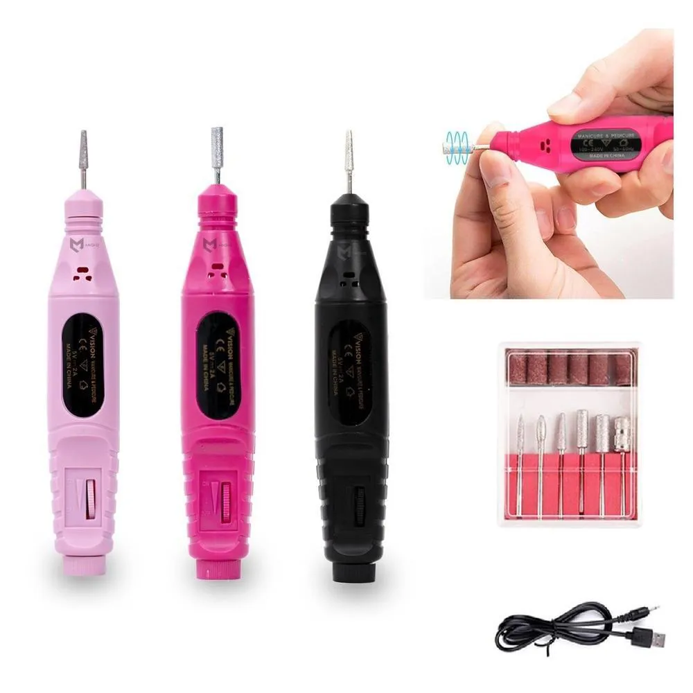 LIXA UNHA ELéTRICA COM 12 ACESSóRIOS PROFISSIONAL, LIXA AUTOMáTICA, MANICURE, PEDICURE, LIXADOR KIT GEL NAIL