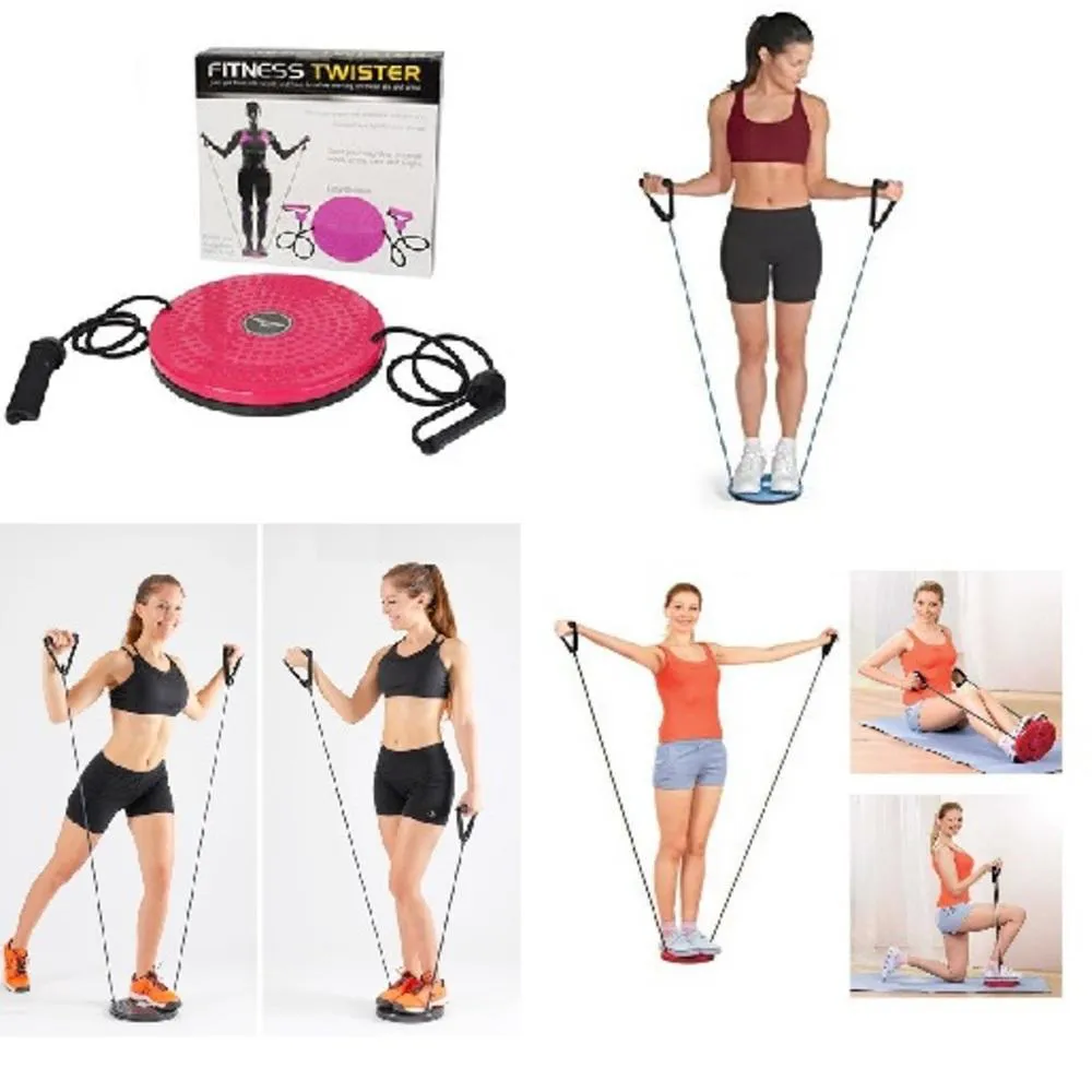 DISCO DE EXERCíCIO CORPORAL COM ELáSTICO E CORDA PARA EQUILíBRIO, RODA DE TORçãO, PILATES, YOGA, MASSAGEM E FISIOTERAPIA